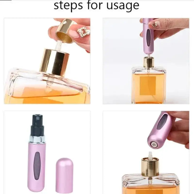 Travel Size Portable Perfume Atomizer Spray Bottle