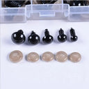 DIY Toy Making Craft Eyes Black Plastic Safety Set