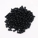 DIY Toy Making Craft Eyes Black Plastic Safety Set