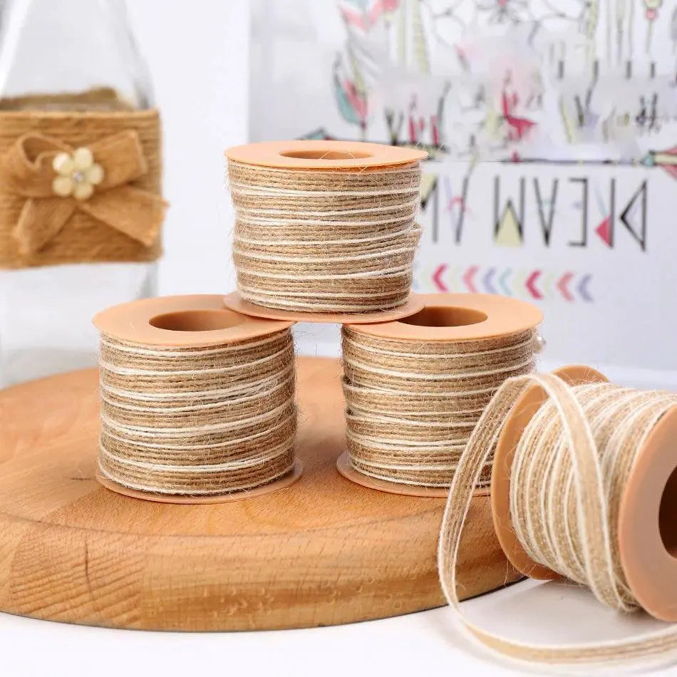 Natural Hemp Jute Ribbon Premium Crafting Essential For DIY