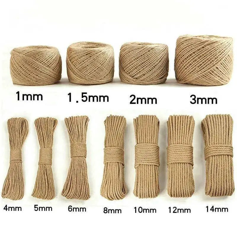 Natural Hemp Jute Ribbon Premium Crafting Essential For DIY