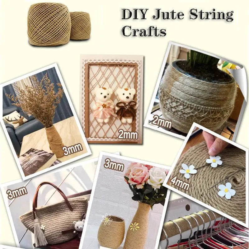 Natural Hemp Jute Ribbon Premium Crafting Essential For DIY