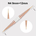 Leopard Print Nail Art Brush Set For Stunning Designs