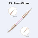 Leopard Print Nail Art Brush Set For Stunning Designs