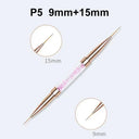 Leopard Print Nail Art Brush Set For Stunning Designs