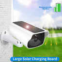Smart Solar WiFi Camera Outdoor Security Motion Detection
