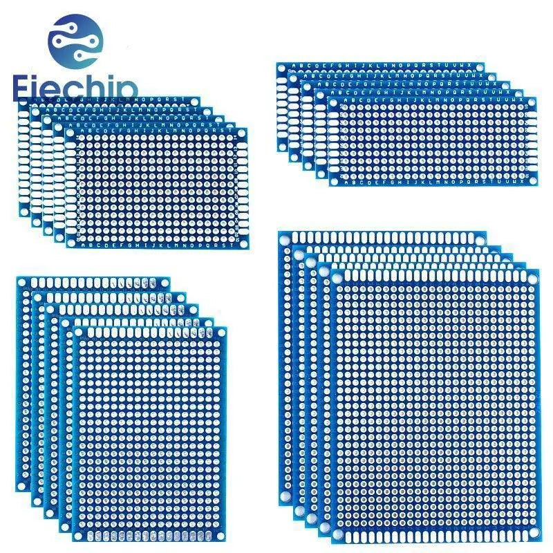 Blue Prototype Circuit Board Kit Bundle for Easy Experiments