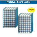 Blue Prototype Circuit Board Kit Bundle for Easy Experiments