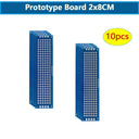 Blue Prototype Circuit Board Kit Bundle for Easy Experiments