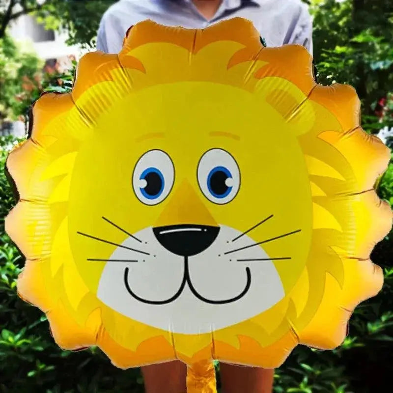Jungle Safari Foil Balloons Set For Wild Party Decorations