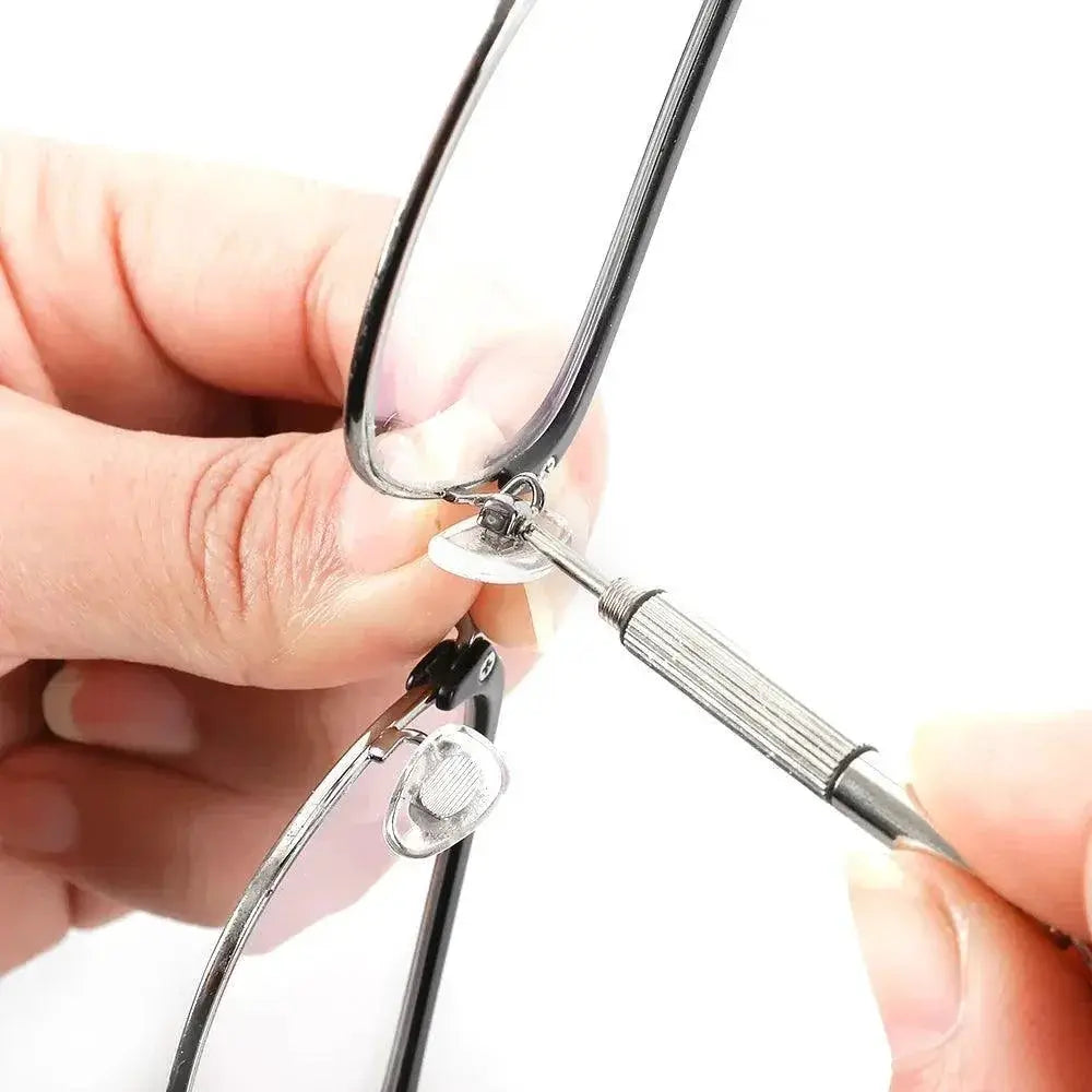Precision Repair Kit Compact Steel Tool Set for Glasses