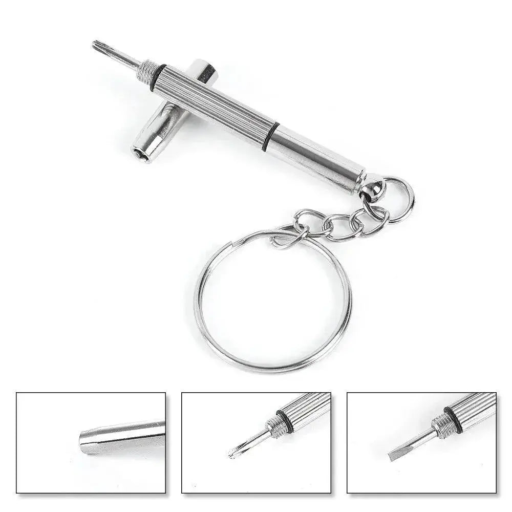 Precision Repair Kit Compact Steel Tool Set for Glasses