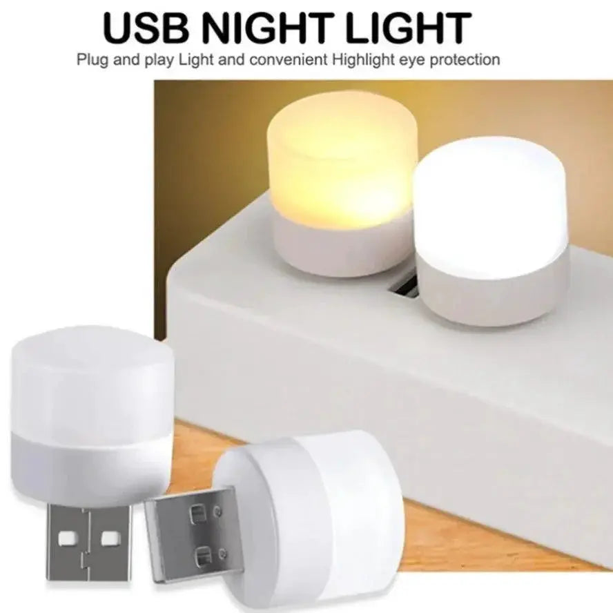 USB LED Plug Lamp Set for Bright Portable Travel Lighting