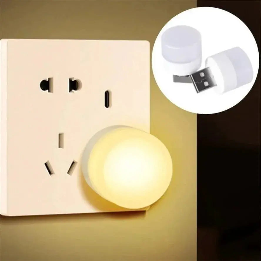 USB LED Plug Lamp Set for Bright Portable Travel Lighting