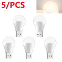 USB LED Plug Lamp Set for Bright Portable Travel Lighting