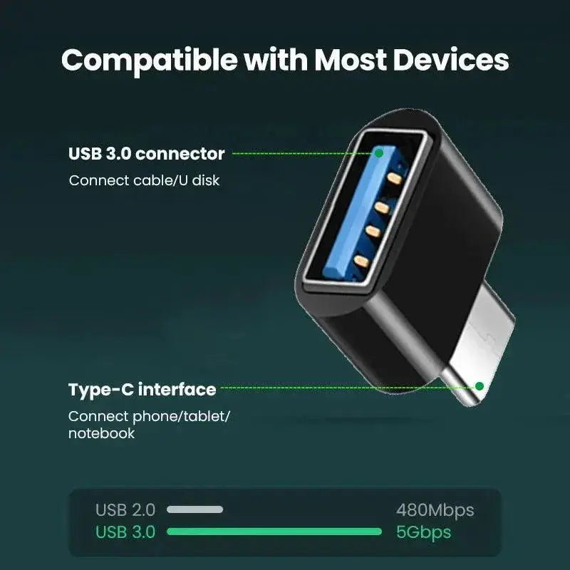 USB C To USB Adapter For MacBook Pro iPad Air Devices