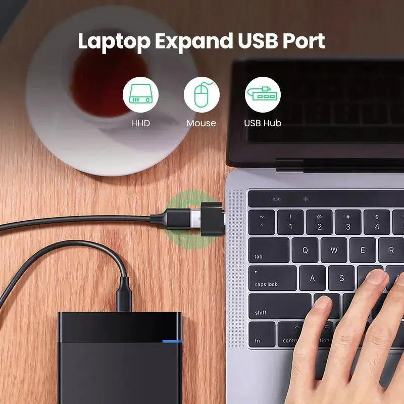USB C To USB Adapter For MacBook Pro iPad Air Devices