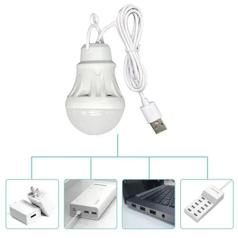 Portable LED Light Bulb Versatile Mini Lamp For Camping