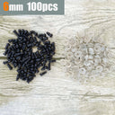 Black Plastic Safety Eyes Set For Amigurumi Crafts And Toys