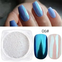 Aurora Rainbow Neon Shimmer Nail Art Powder Kit Set For Glam