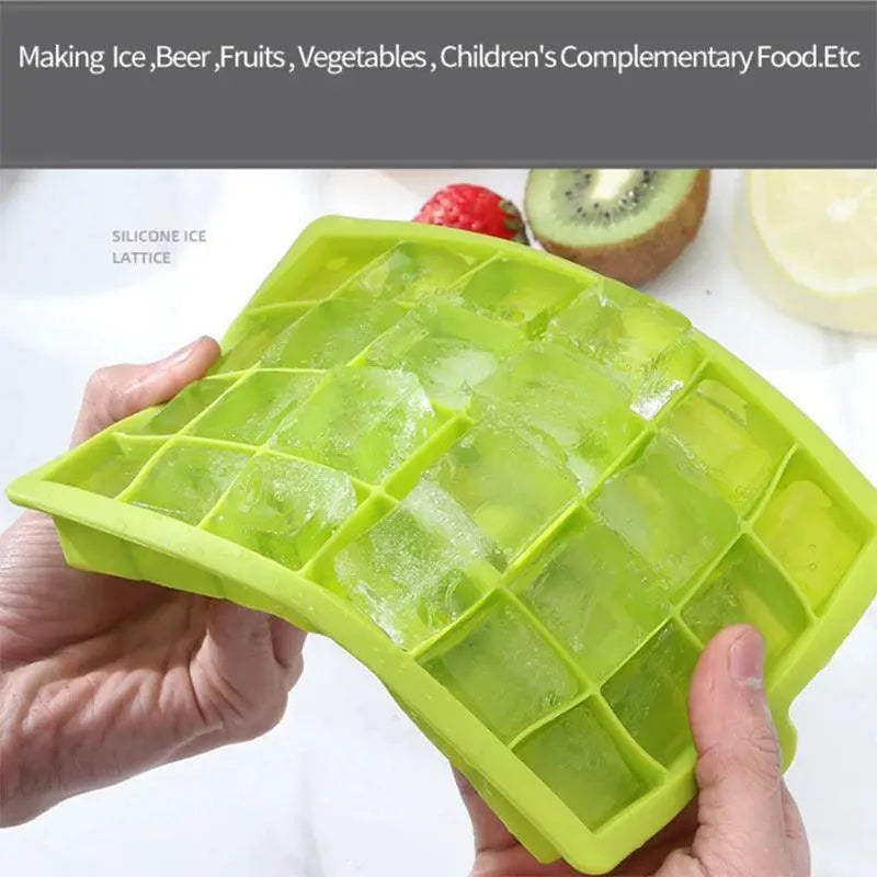 Silicone Ice Cube Tray for Ice and Chocolates Multigrid