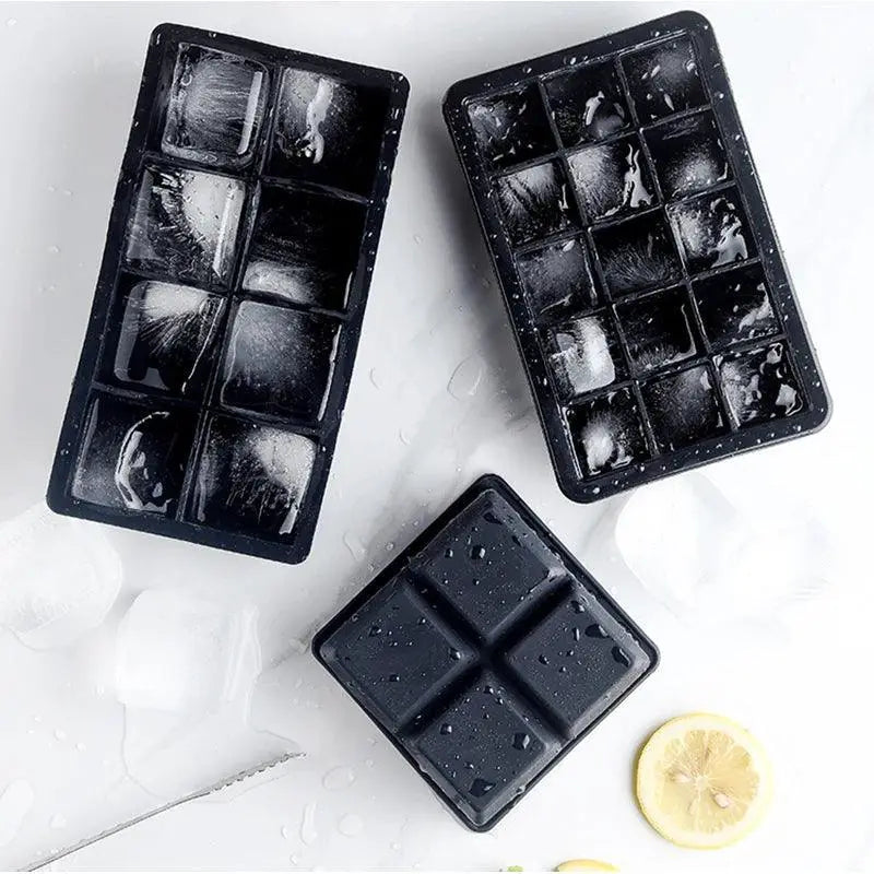 Silicone Ice Cube Tray for Ice and Chocolates Multigrid