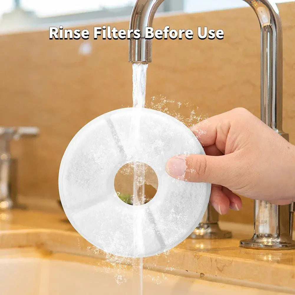 Pet Fountain Replacement Filters Triple Filtration System