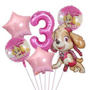 Paw Patrol Dog Balloon Set Chase Skye Marshall Birthday Fun