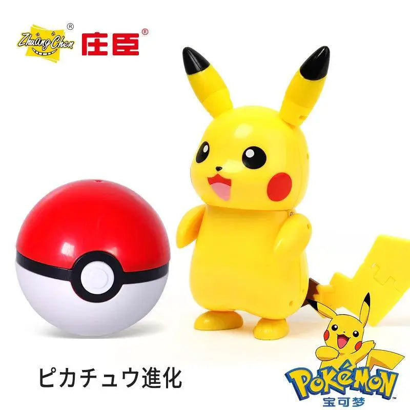 Pokemon Action Figures Collection Pikachu Mewtwo Gift Set
