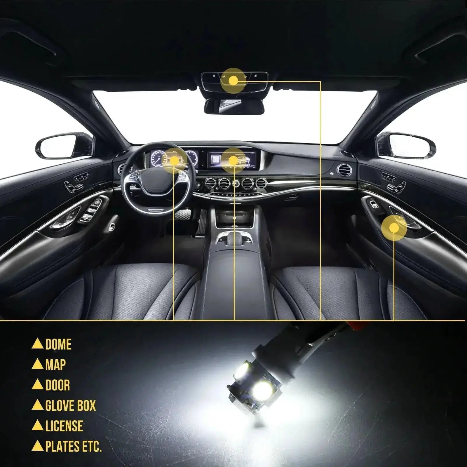 BMW LED Car Light Kit Enhance Your Driving Ambiance