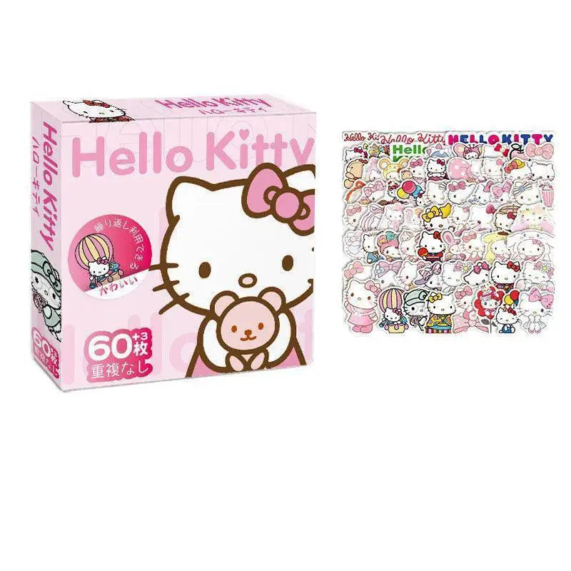 Sanrio Cute Character Sticker Set for DIY Decor Ideas
