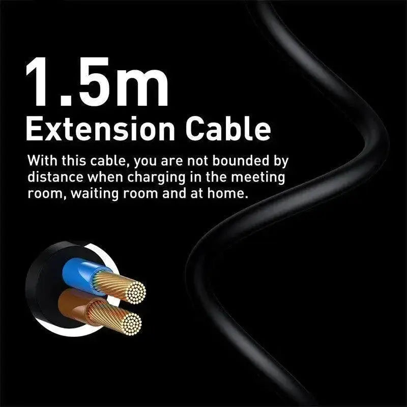Baseus GaN Desktop Fast Charger High Speed 4 In 1 Hub