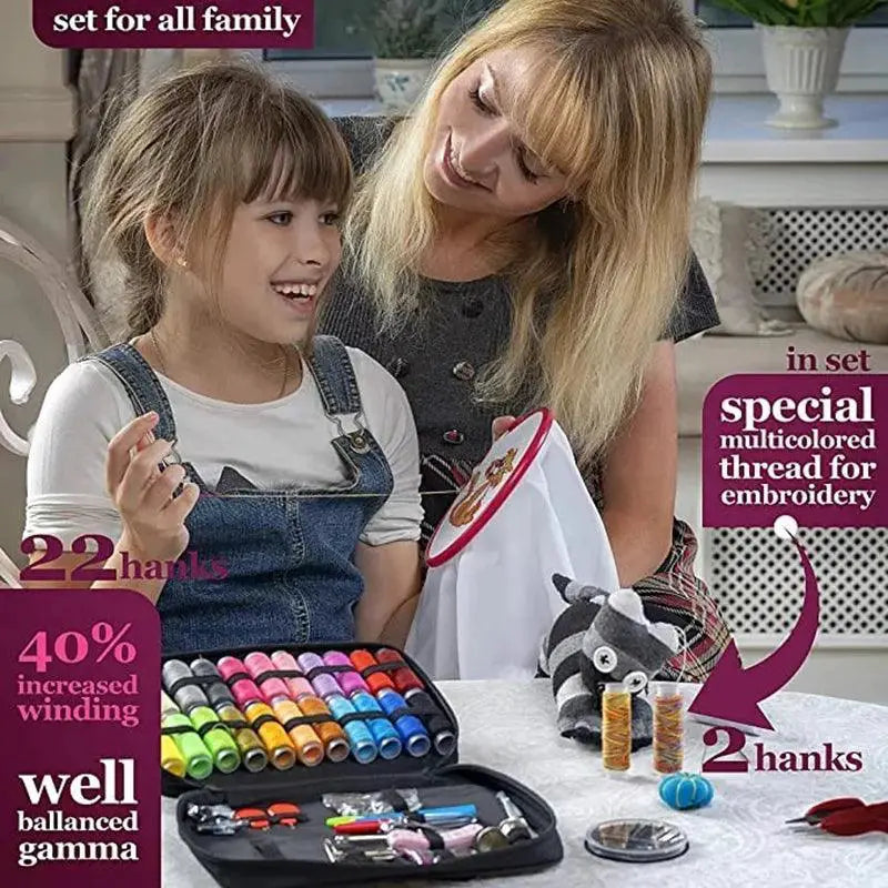 Sewing Kit Create With 24 Colors For DIY Projects Today