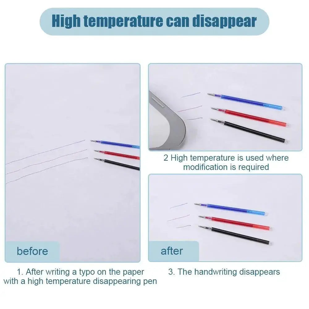 Vanishing Ink Heat Erasable Marker Pen Set for Sewing
