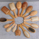Bamboo Hair Comb For Healthy Scalp Massage And Strong Roots