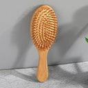 Bamboo Hair Comb For Healthy Scalp Massage And Strong Roots