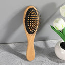 Bamboo Hair Comb For Healthy Scalp Massage And Strong Roots