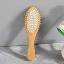 Bamboo Hair Comb For Healthy Scalp Massage And Strong Roots