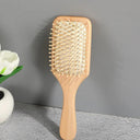 Bamboo Hair Comb For Healthy Scalp Massage And Strong Roots