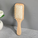 Bamboo Hair Comb For Healthy Scalp Massage And Strong Roots