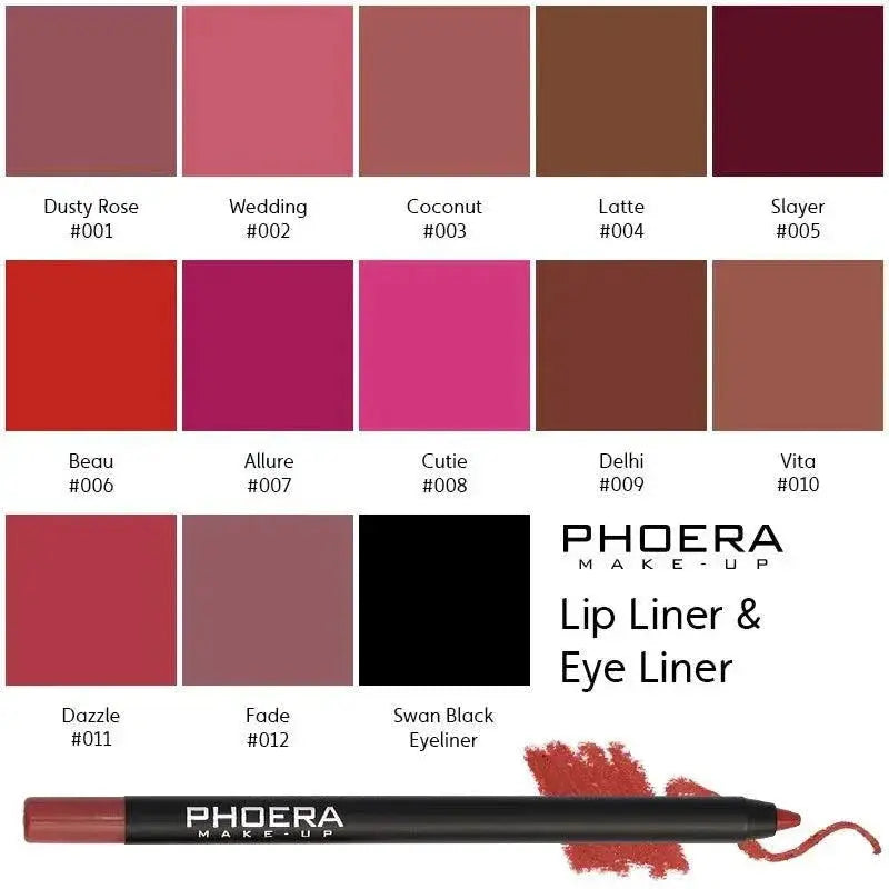 Sexy Red Waterproof Lipliner Pencil For All Day Glamour