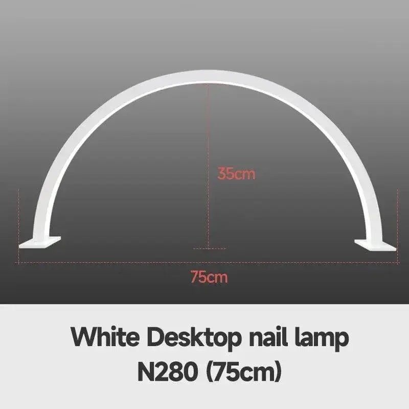 Customizable LED Nail Lamp Half Moon For Manicures