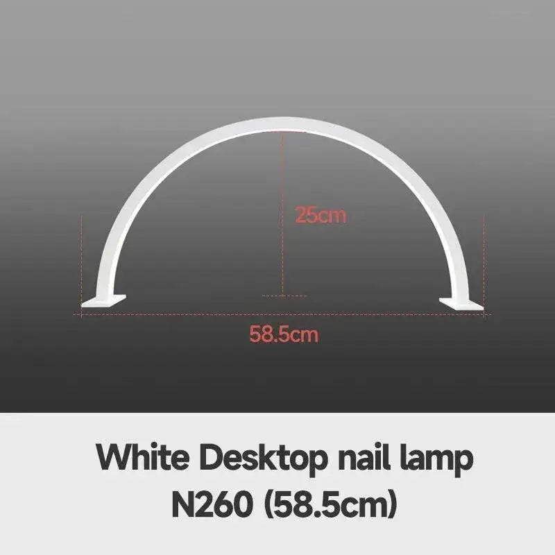 Customizable LED Nail Lamp Half Moon For Manicures