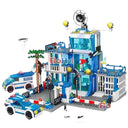 Police Station Blocks Kit For Kids Fun