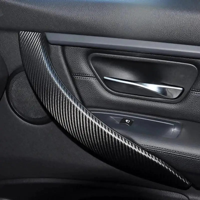 Nano Carbon Fiber Car Sticker Set Scratch Resistant