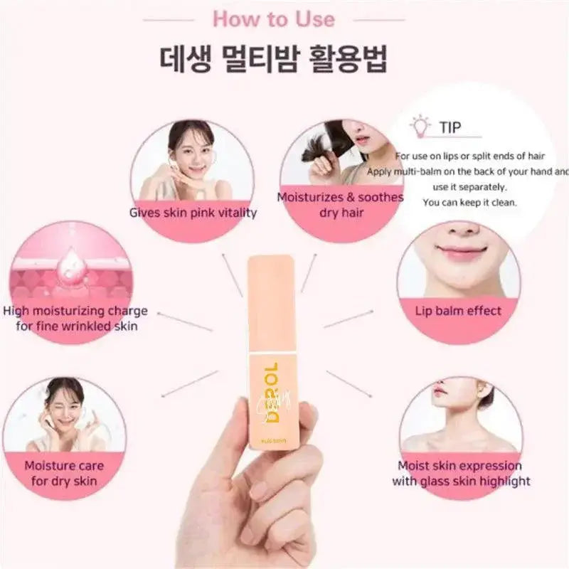 Kahi Multi Balm Stick Kit for Versatile Lips and Cheeks