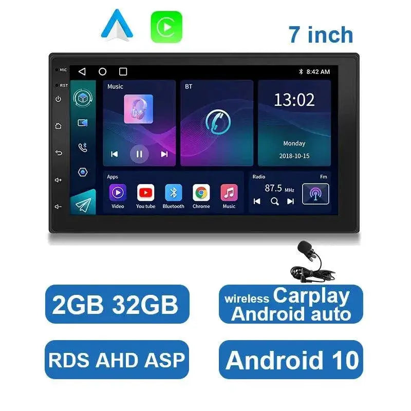 ESSGOO Car Radio Multimedia Player Enhanced Connectivity
