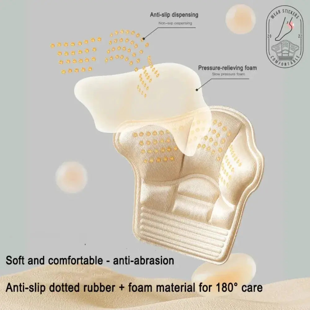 Adjustable Heel Protectors And Insoles For Foot Comfort