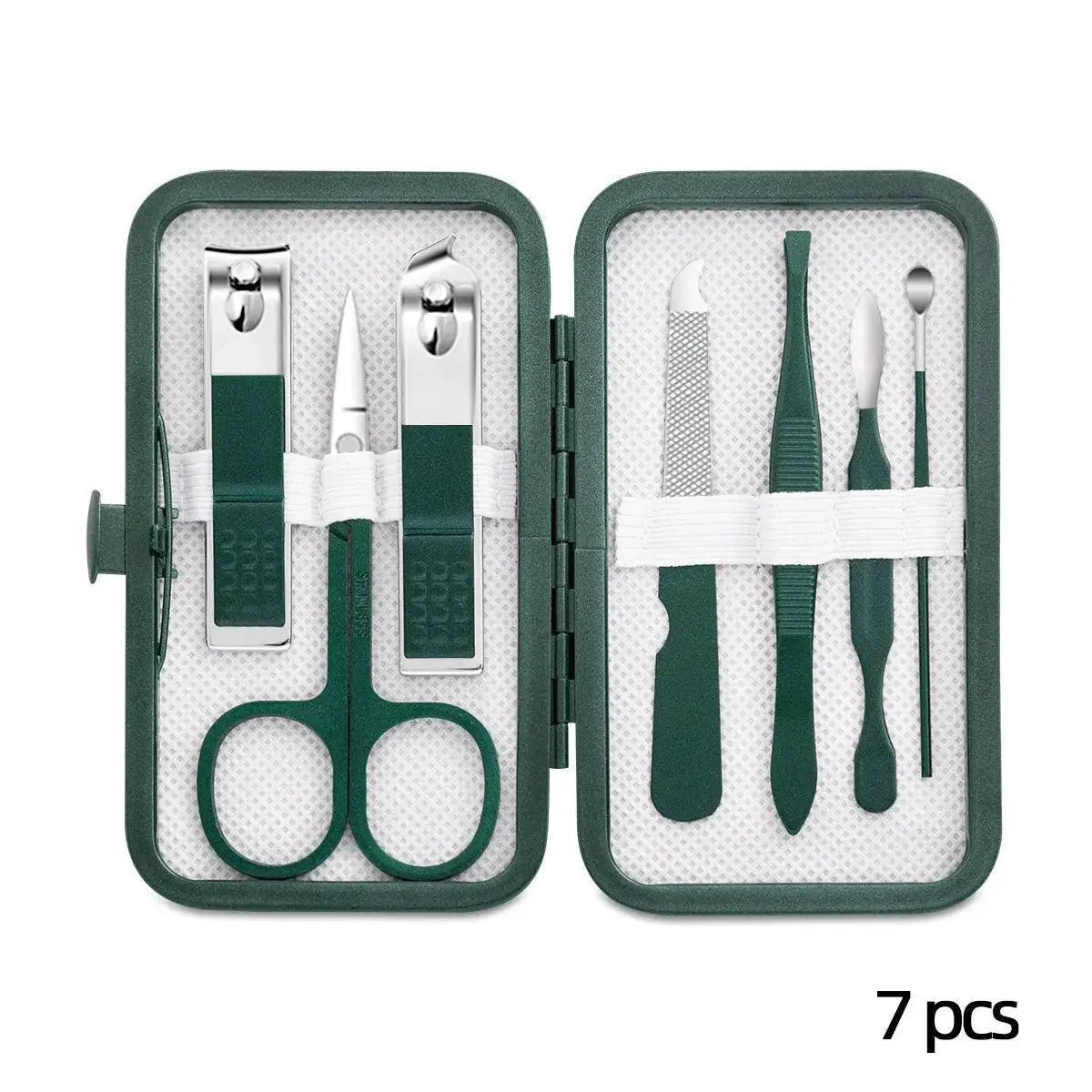 Stainless Steel Manicure Kit Professional Grooming Set