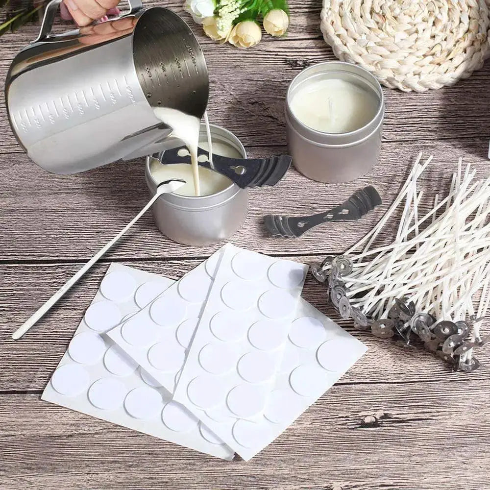 Smokeless Cotton Wick Kit Clean Burning DIY Candle Set